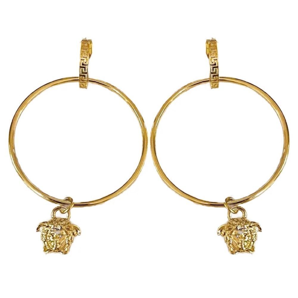 Versace Medusa Hoop Earrings